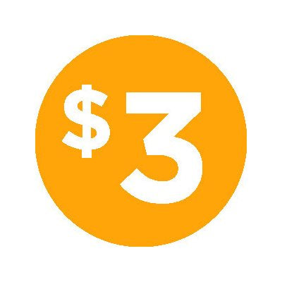 $3 Worth of Snacks Or $3 Store Credit
