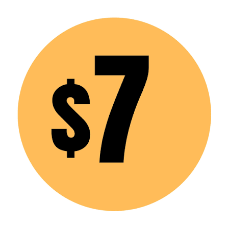 $7 Worth of Snacks or $7 Store Credit